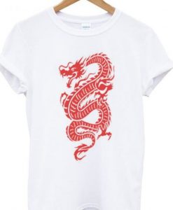 red dragon t-shirt ZNF08