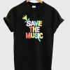 save the music t-shirt ZNF08