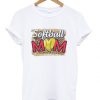 softball mom t-shirt ZNF08