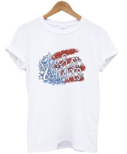 stars and stripes t-shirt ZNF08