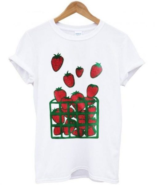 strawberry box t shirt ZNF08