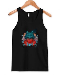 Animal Tribute Spirit Collection Wolf Tank Top ZNF08