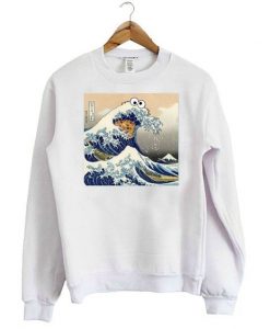 Cookie Monster Wave Sweatshirt ZNF08