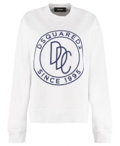 Dsquared2 Logo Detail Cotton Sweatshirt ZNF08
