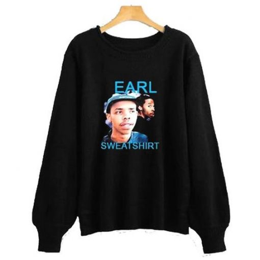 Earl Sweatshirt Black sweatshirt ZNF08