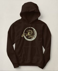 Golf Design Embroidered Hoodie ZNF08
