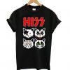 Hiss Kiss Cats T Shirt ZNF08