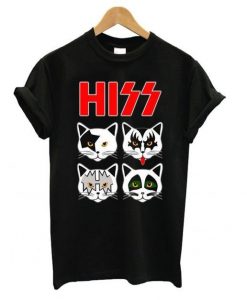 Hiss Kiss Cats T Shirt ZNF08