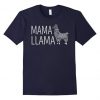 Mama Llama Funny TShirt ZNF08