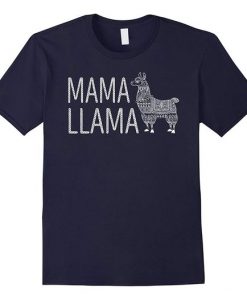 Mama Llama Funny TShirt ZNF08