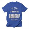 Mens Crazy Grumpa Grandpa TSHIRT ZNF08