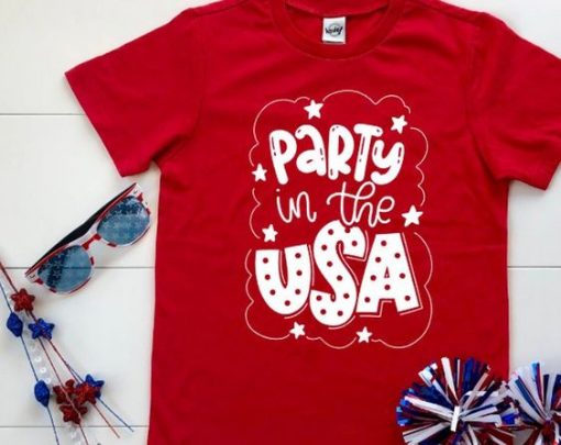 PARTY OF THE USA TSHIRT ZNF08
