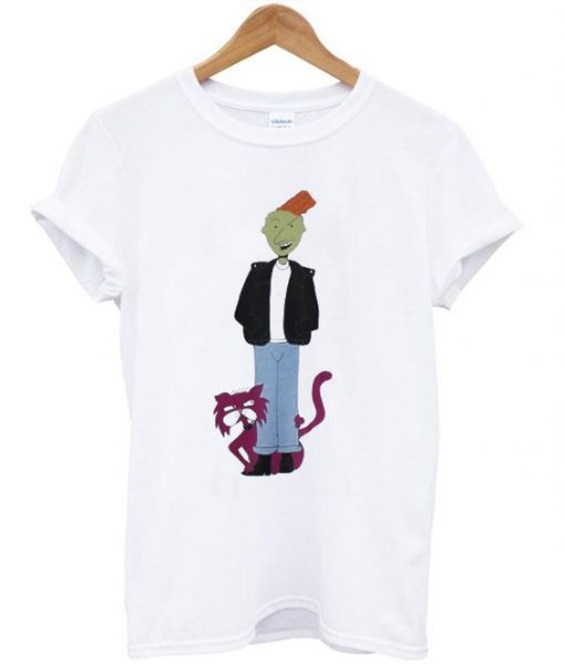 Roger Klotz Stinky The Cat Doug T shirt ZNF08