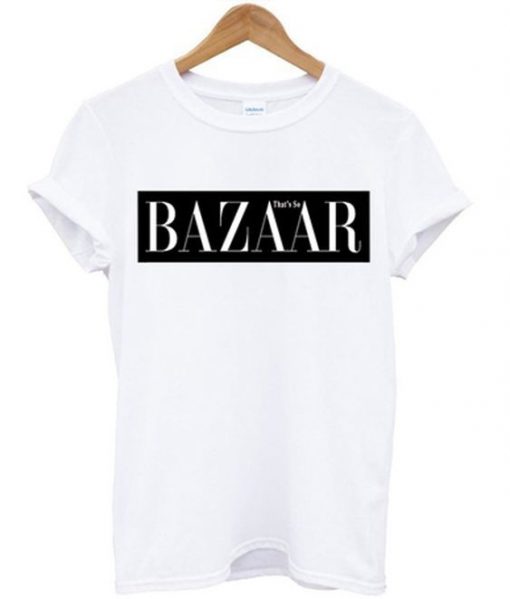 bazaar t-shirt ZNF08