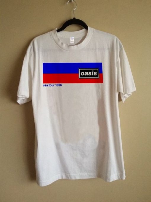 1996 Oasis Britpop Tour T Shirt ZNF08