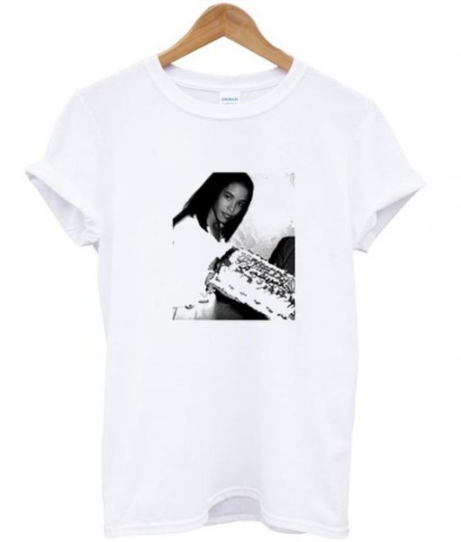 Aaliyah Birthday T Shirt ZNF08