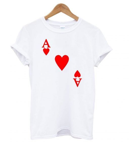 Ace-of-Heart-Halloween-Costume-T-shirt ZNF08