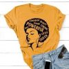 Afro Lady Tshirt ZNF08