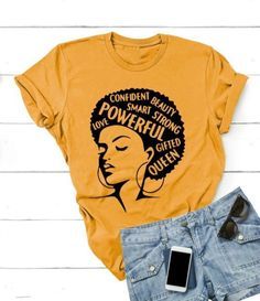 Afro Lady Tshirt ZNF08