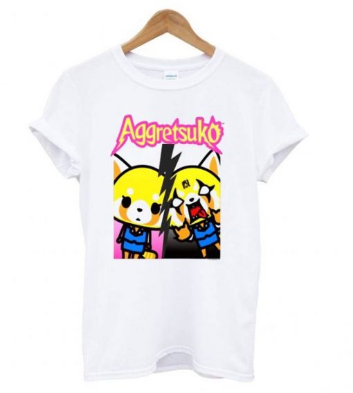 Aggretsuko Split Personality T shirt ZNF08