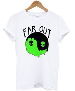 Alien Yin Yang Far Out T shirt ZNF08