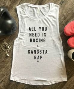 All You Need is Boxing Tank Top ZNF08