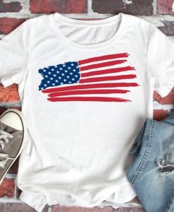 American flag Tshirt ZNF08
