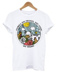 Animals are Friends T shirt ZNF08