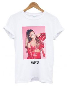 Ariana Grande Mädchen Red Jacket T shirt ZNF08