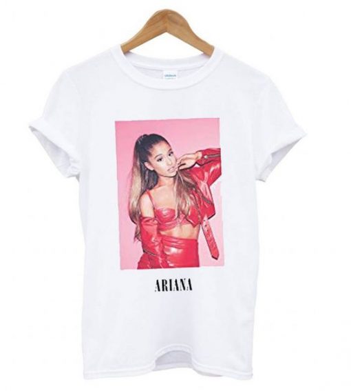 Ariana Grande Mädchen Red Jacket T shirt ZNF08