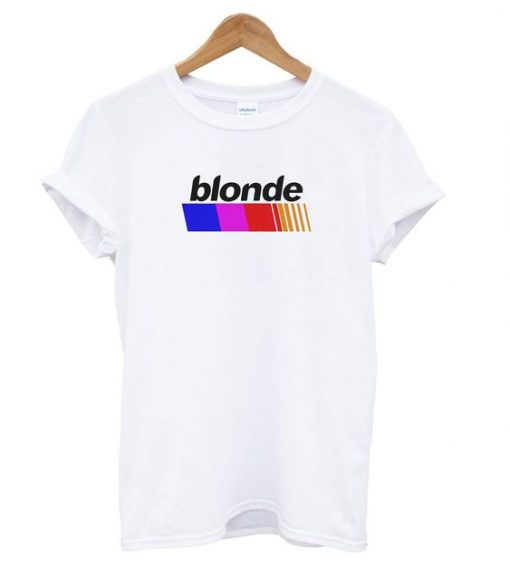 BLONDE White T shirt ZNF08
