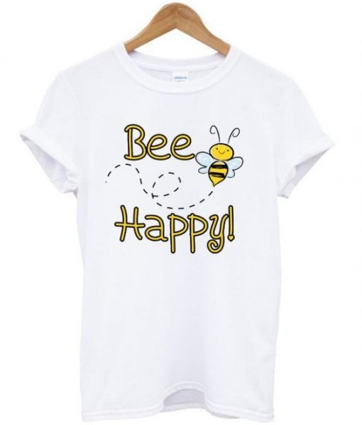 Bee happy t-shirt ZNF08