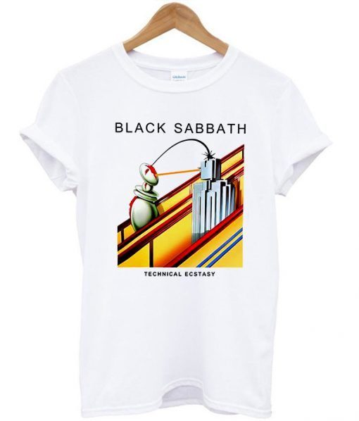 Black Sabbath Technical Ecstacy T shirt ZNF08