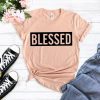 Blessed mom T Shirt ZNF08