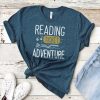 Book Reading T-shirt ZNF08