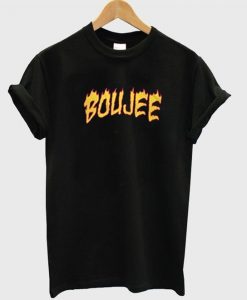Boujee Fire Thrasher T shirt ZNF08