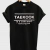 Bts Taekook Is a Cute Word T-Shirt ZNF08