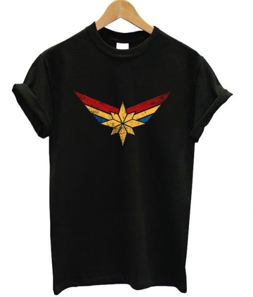 Captain-Marvel-Logo-T-shirt ZNF08