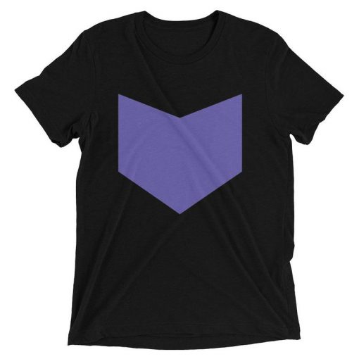 Minimalist Hawkeye Design Short sleeve T Shirt
