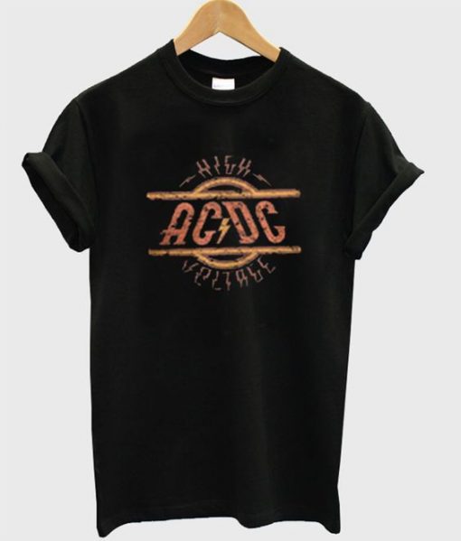 acdc voltage t-shirt ZNF08