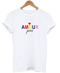 amour paris t-shirt ZNF08