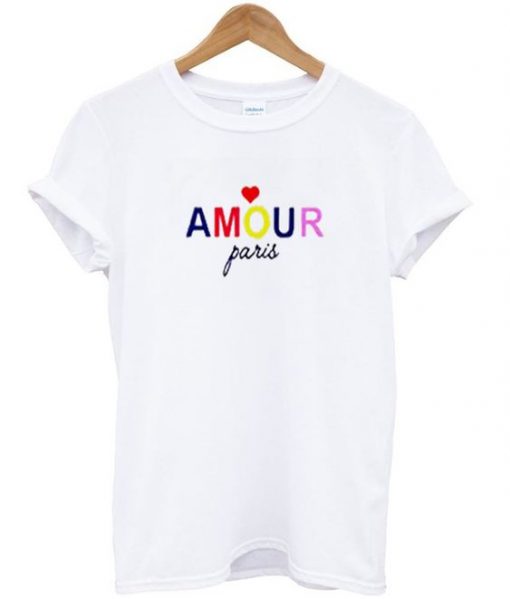 amour paris t-shirt ZNF08
