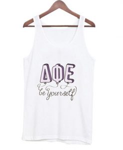 be yourself AQE tank top ZNF08
