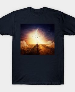 boy's cosmic walk T-Shirt ZNF08