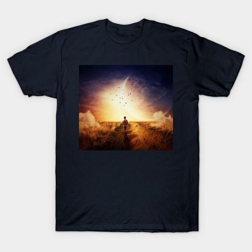 boy's cosmic walk T-Shirt ZNF08