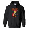 ACDC simpson playing guitar hoodie ZNF08