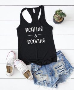 Boating and boozing TANK TOP ZNF08