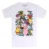 Courage The Cowardly Dog Characters T-Shirt ZNF08