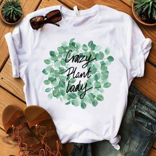 Crazy Plant T Shirt ZNF08