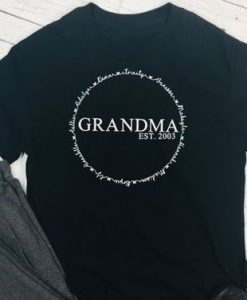 Custom Grandma Shirt ZNF08